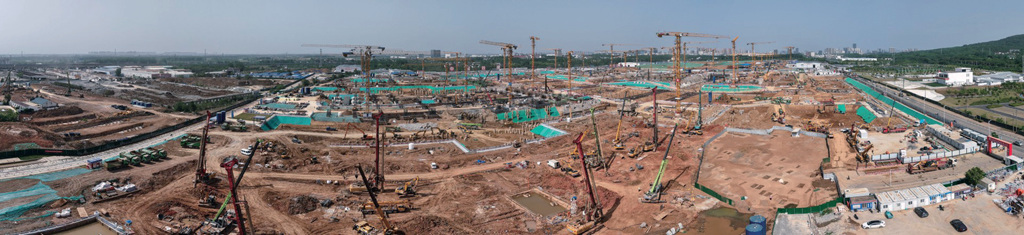 南京北站枢纽项目主体施工进入新阶段